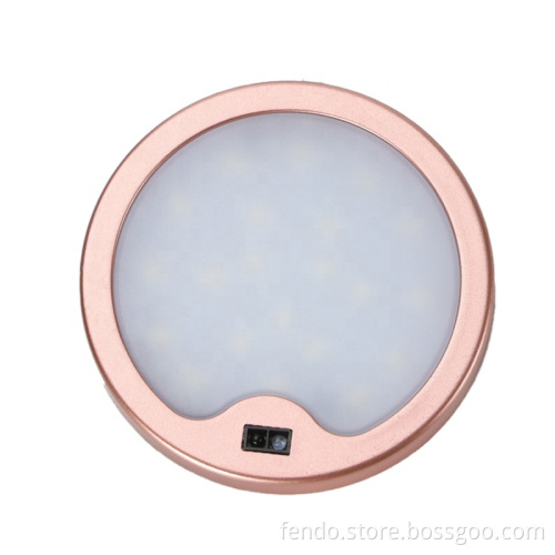 12V DC Round LED Wardrobe Motion Sensor Cabinet Light